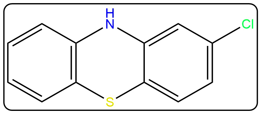 2-Chlorophenothiazine_Structure