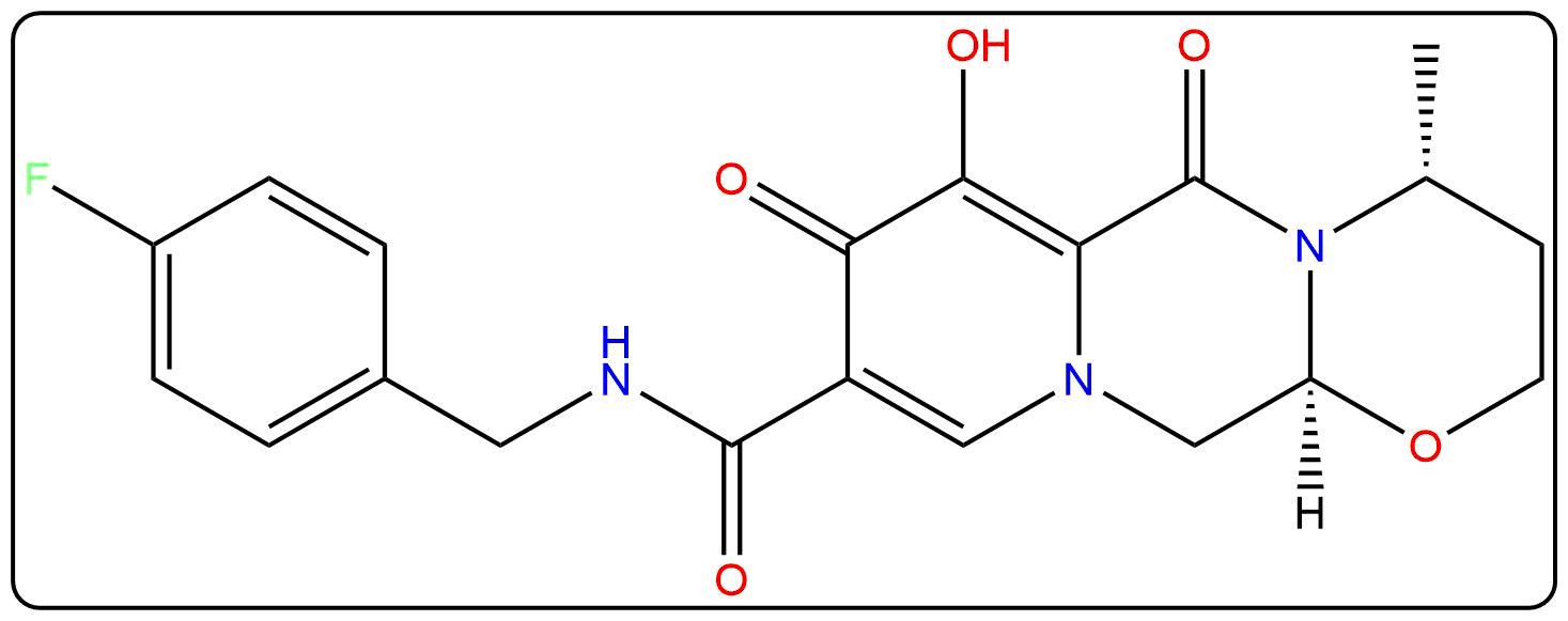 2-Desfluoro Dolutegravir_Structure