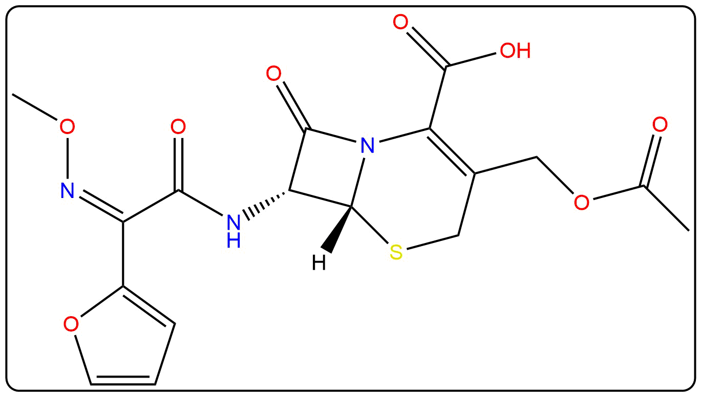 3-Acetoxy Cefuroxime Acid_Structure