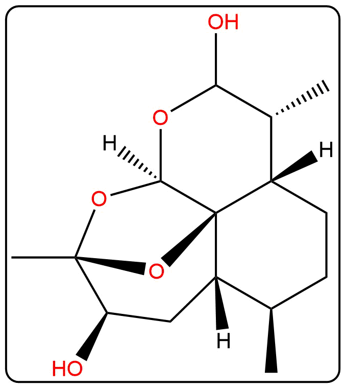 3-Hydroxy-Desoxydihydro Artemisinin_Structure