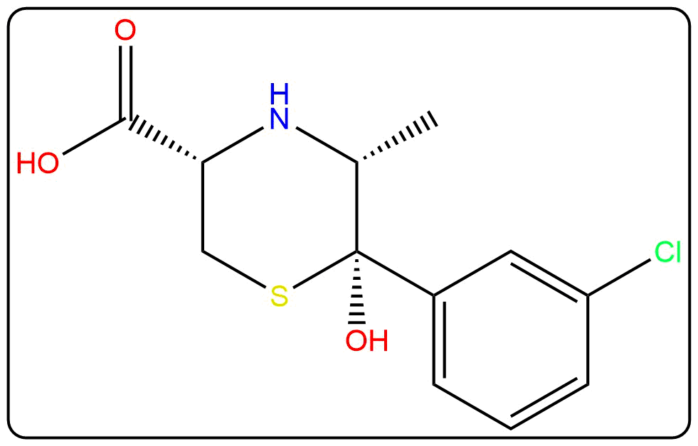 (3S,5R,6R)-Bupropion Impurity_Structure