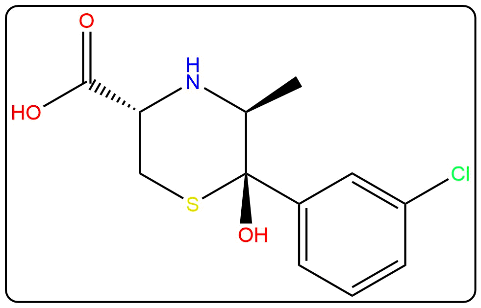 (3S,5S,6S)-Bupropion Impurity_Structure