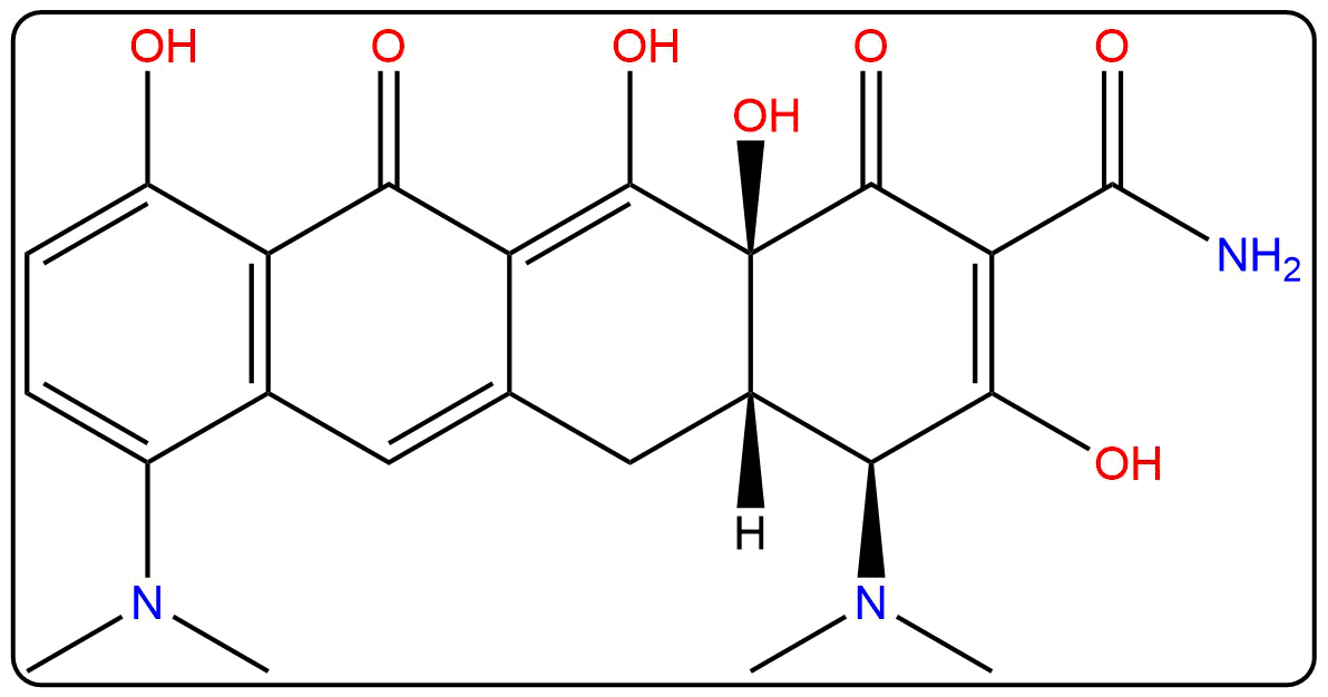 5 Alpha,6-anhydro Minocycline_Structure