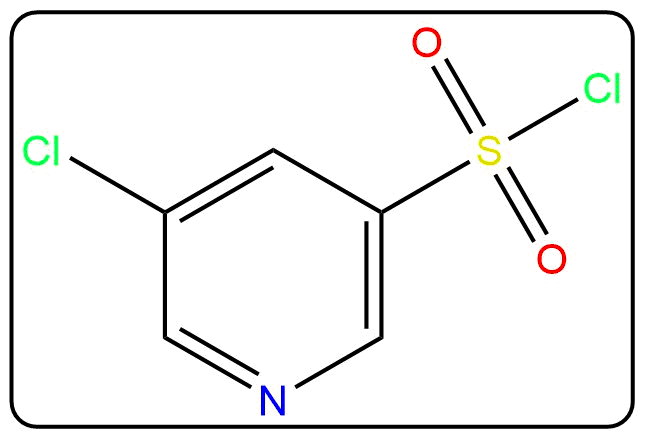 5-Chloropyridine-3-Sulfonyl Chloride_Structure