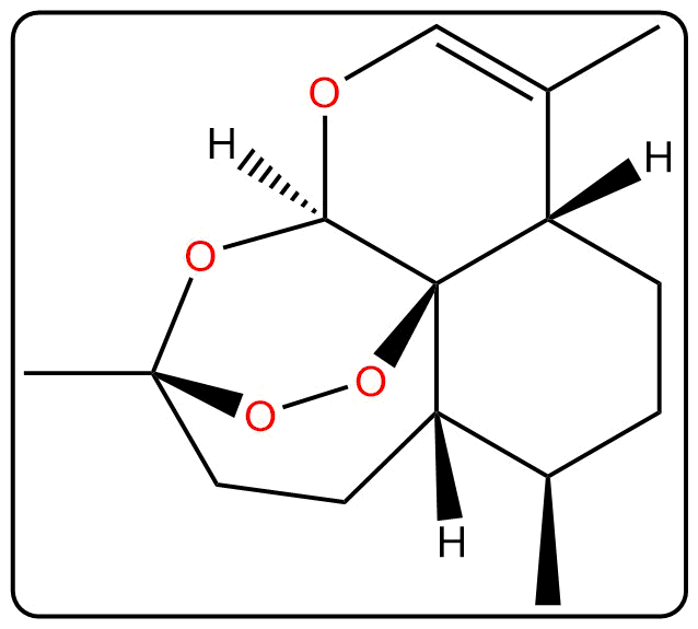 9,10-Anhydrodihydro Artemisinin (Artemisunate Impurity C)_Structure
