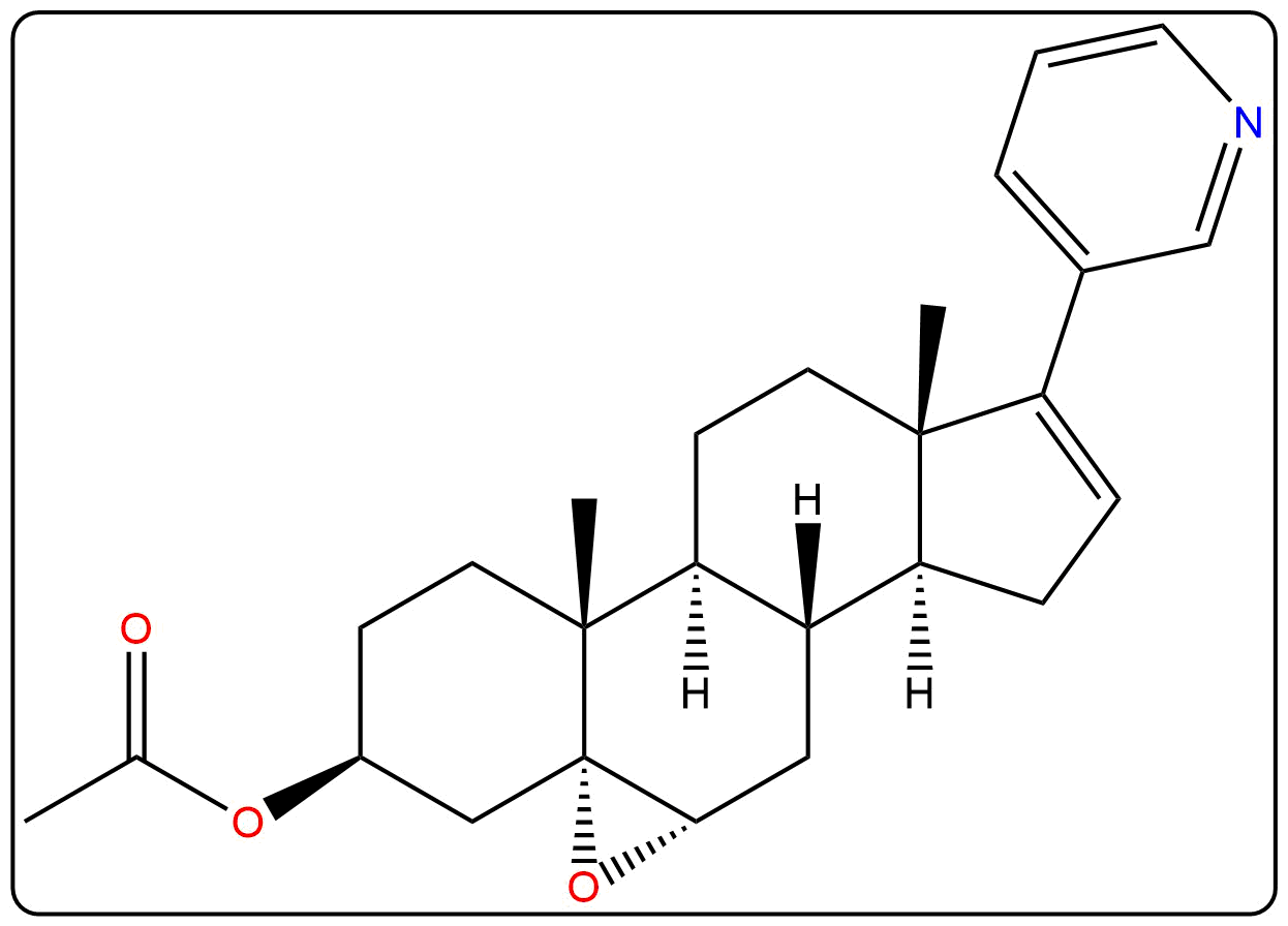 Abiraterone Acetate 5,6-Epoxide_Structure