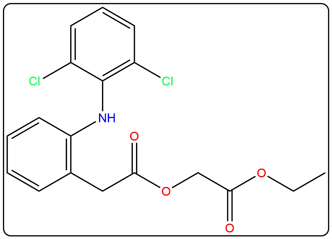 Aceclofenac EP Impurity E_Structure