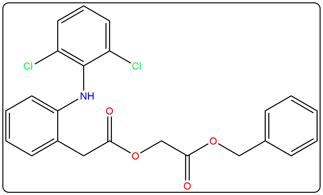 Aceclofenac EP Impurity F_Structure
