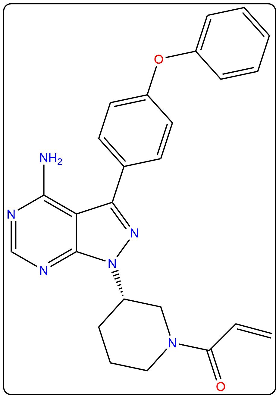 (S)-Ibrutinib_Structure