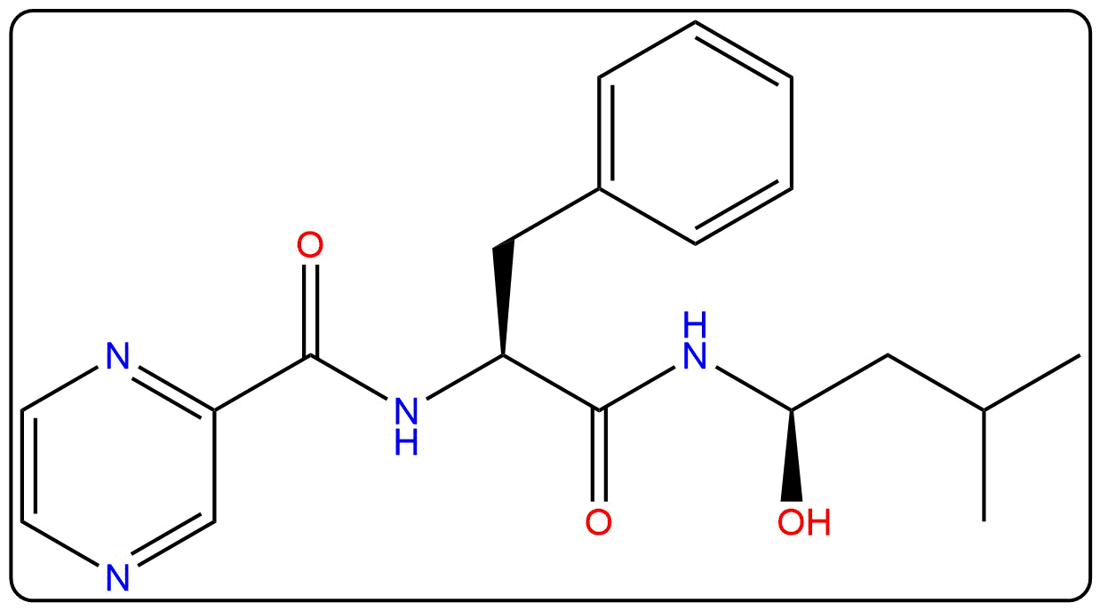 (S,R)-Bortezomib Hydroxyisopentyl Amide Analog_Structure