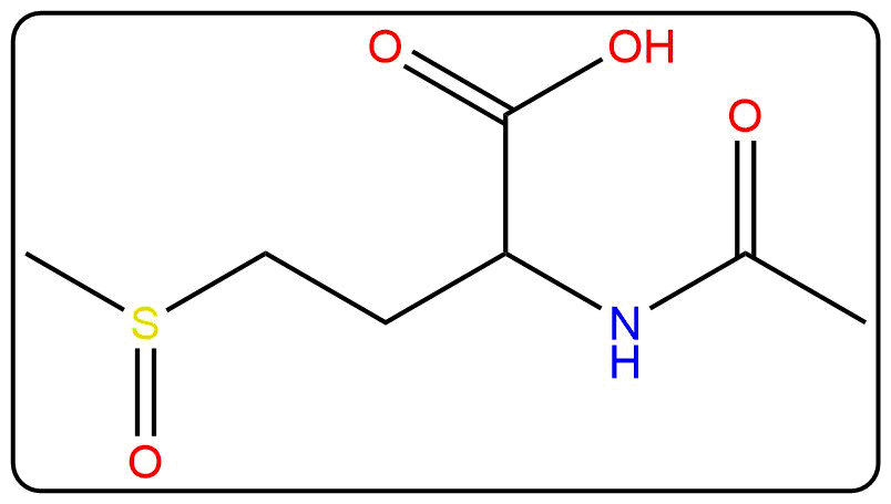 Acetyl Methionine Sulfoxide_Structure