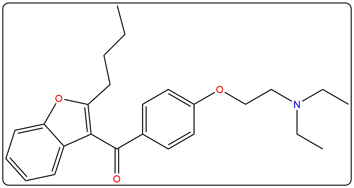 Amiodarone EP Impurity A_Structure