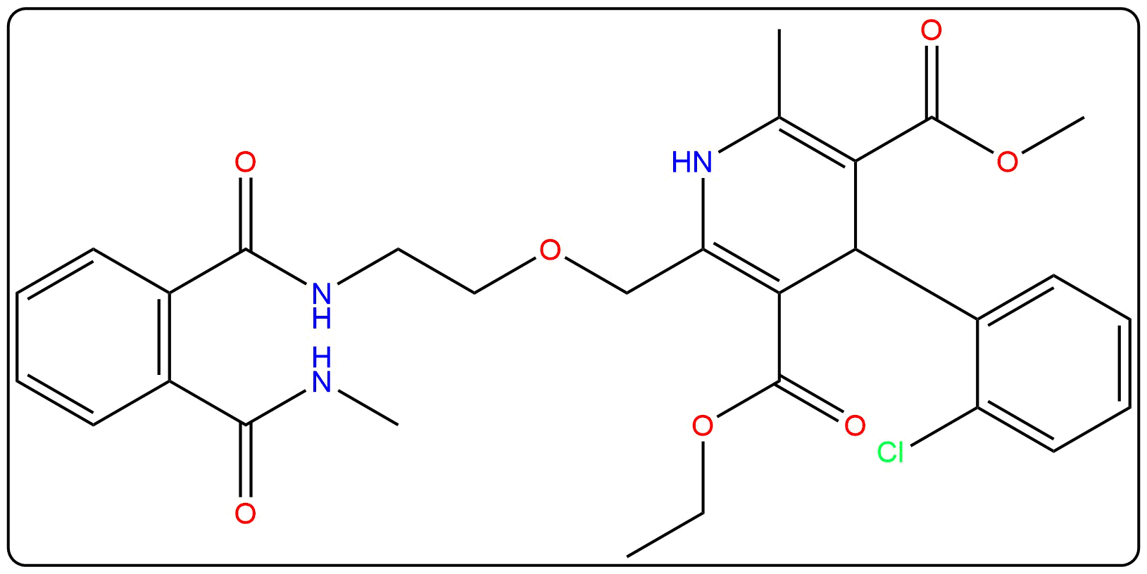 Amlodipine EP Impurity B_Structure