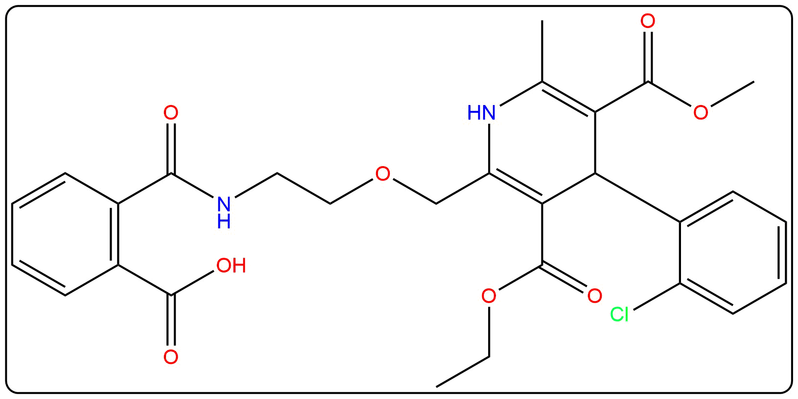 Amlodipine EP Impurity H_Structure