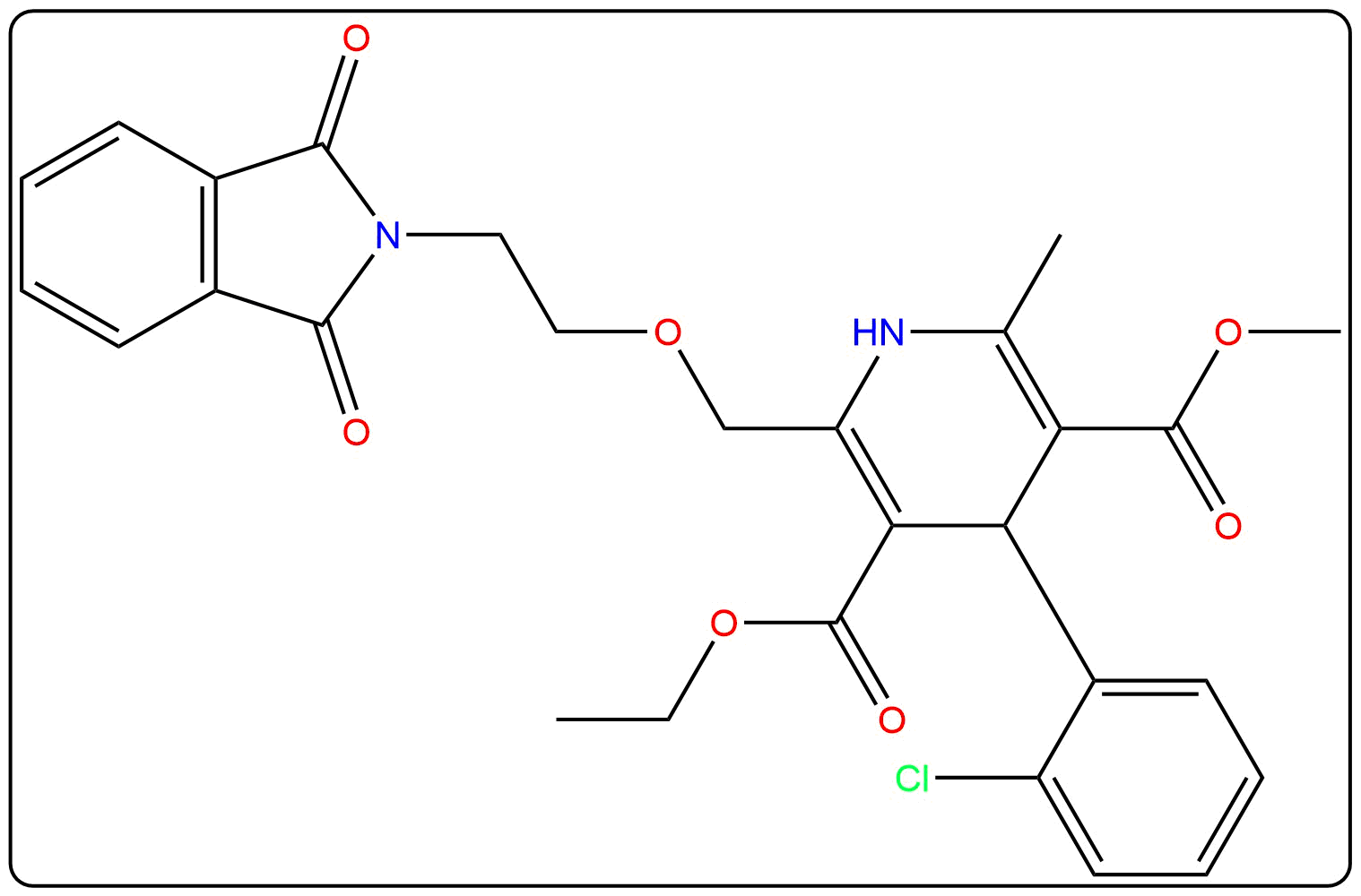 Amlodipine USP Related Compound D_Structure