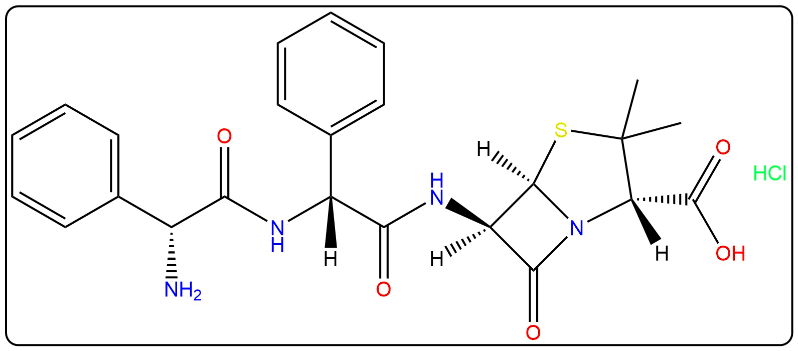 Ampicillin EP Impurity I HCl