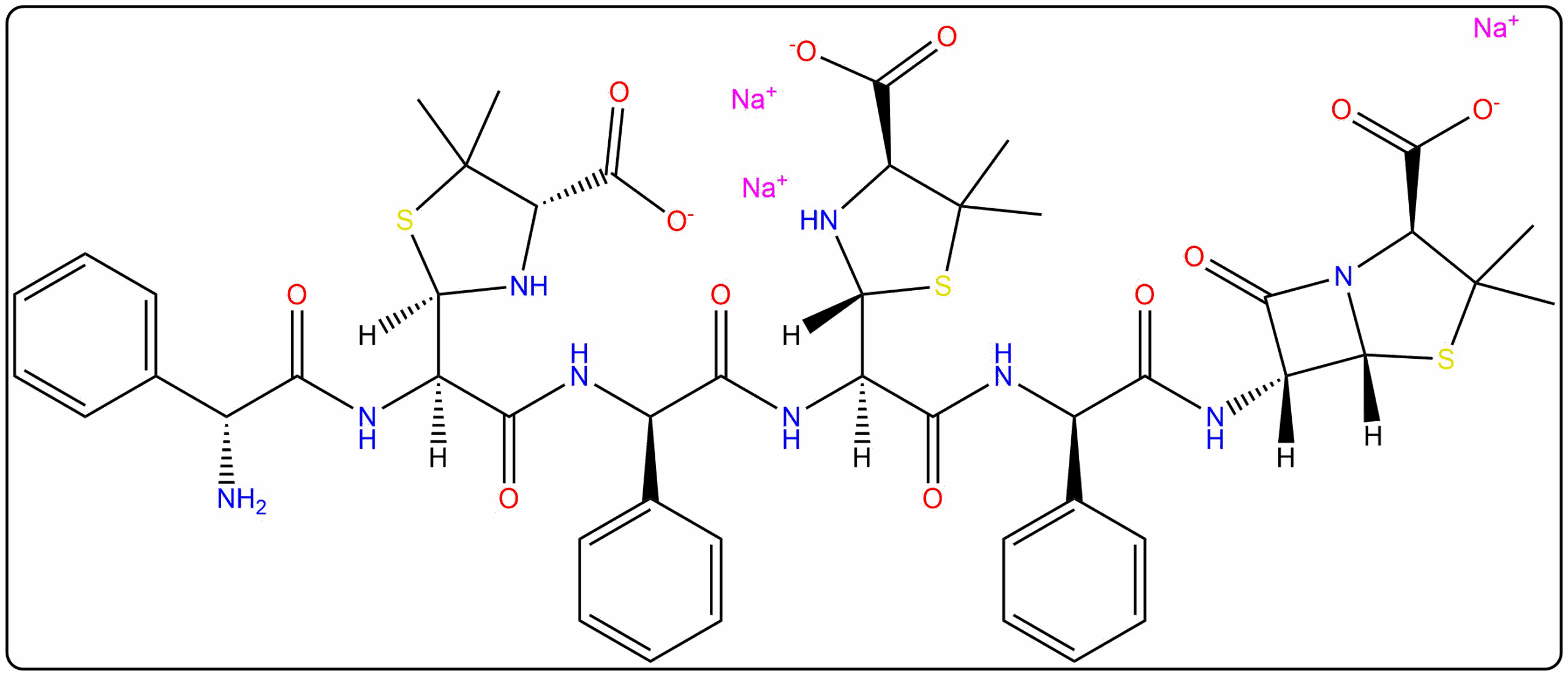 Ampicillin Oligomer 1 (trimer) Sodium Salt