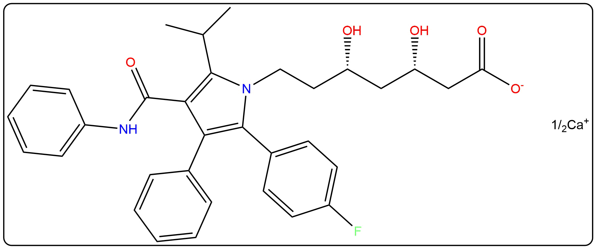 Atorvastatin EP Impurity E Calcium Salt