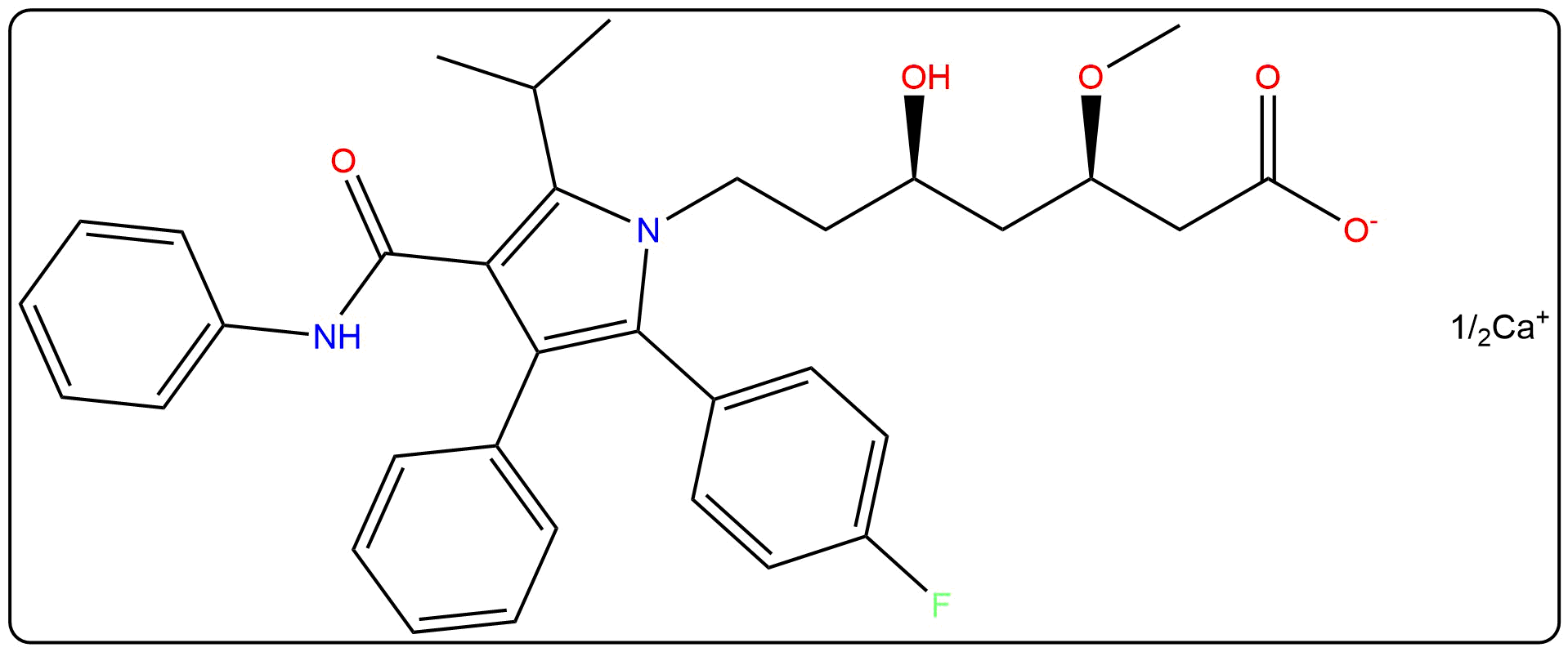 Atorvastatin EP Impurity G (Calcium Salt)