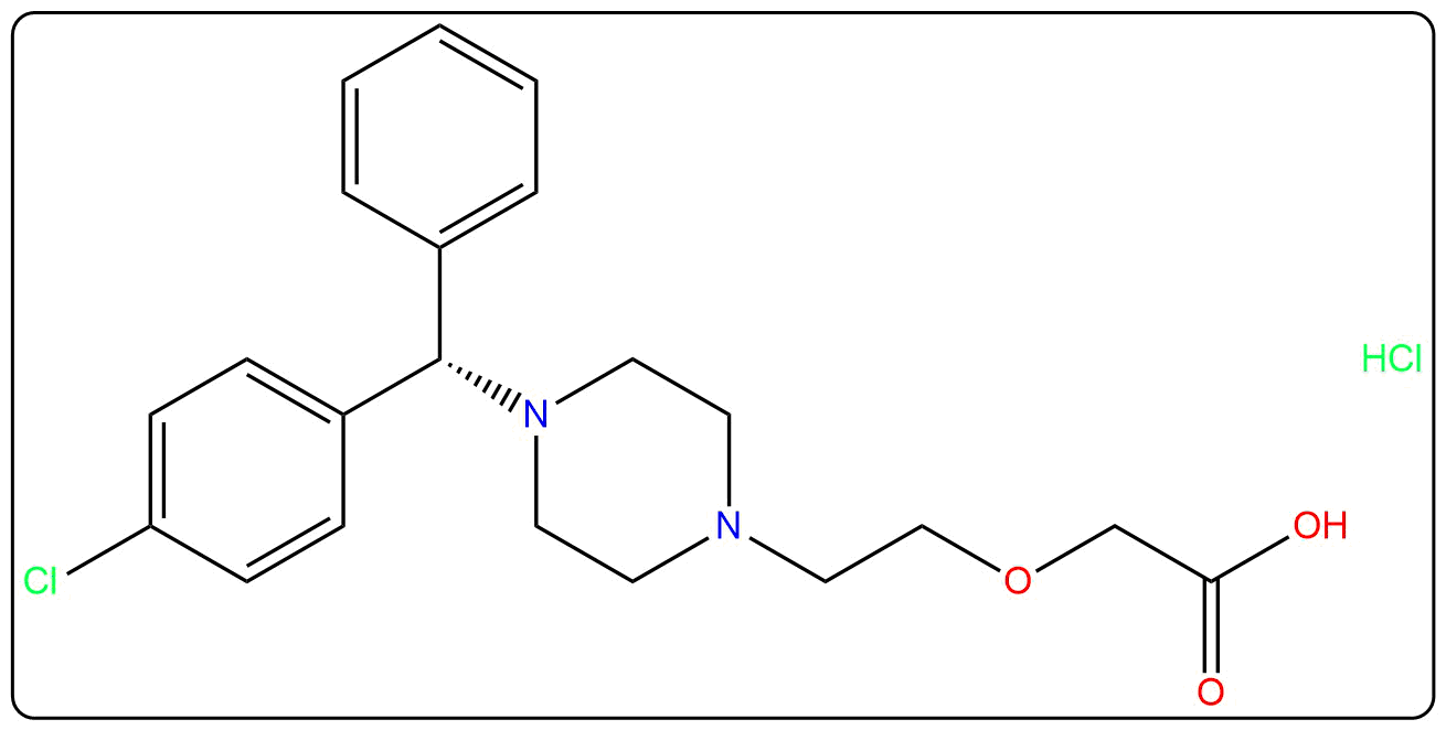 Cetirizine S-Isomer (S)-Cetirizine Hydrochloride)